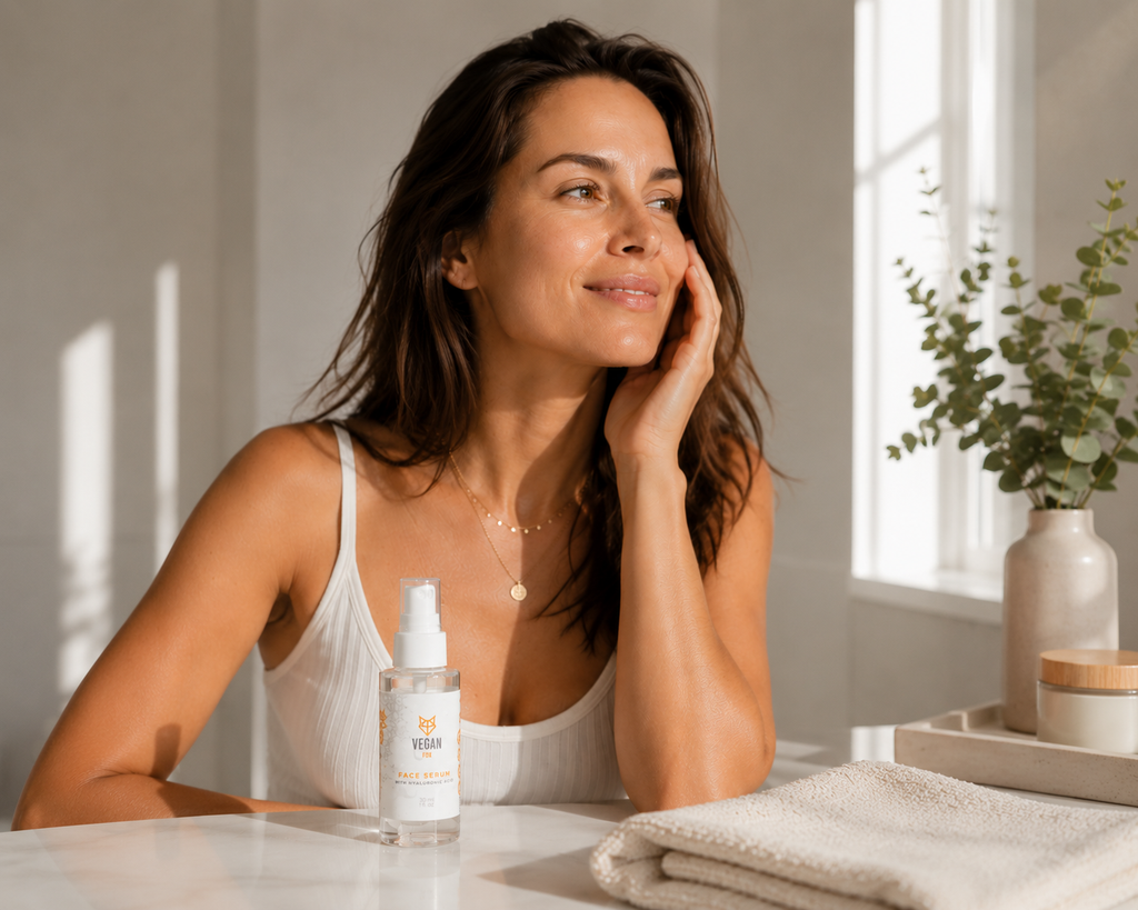 Vegan Fox Face Serum – Hyaluronsäure & Peptide, 30ml